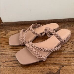 Braided Tan Women's Sandals